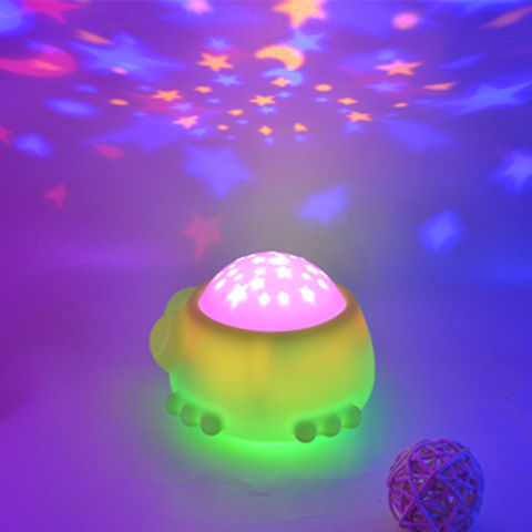 Réveil LED avec projecteur étoilé multicolore • Enfant World
