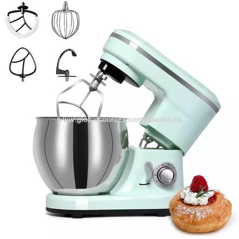  Kitchen Electric Food Mixer 4L 3 In 1 Electric Mixer 6 Speed  Egg Beater Cream Whipping Machine (Color : Silver, Size : 4L): Home &  Kitchen