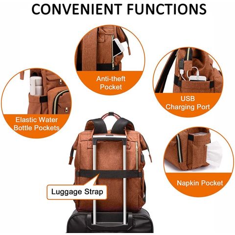 Lovevook - Mochila para laptop de mujer, bolsa para computadora de viaje de  negocios, bolsa de trabajo para enfermera o maestra, mochilas para