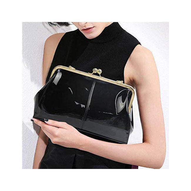 Factory Direct High Quality China Wholesale Vintage Kiss Lock Handbags