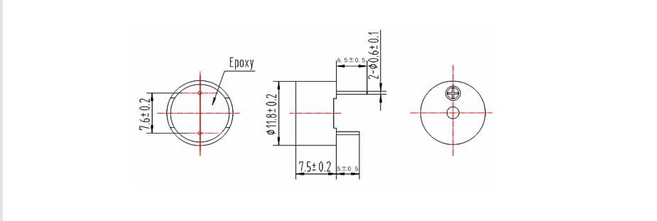 3V 5V 12V 85dB Active Buzzer Magnetic Alarm Buzzer - Manorshi