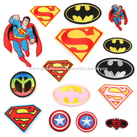 Compre Parches De Hierro Bordados De Dibujos Animados De Batman Superman  Heros Capitán Parches De Hierro Para Ropa De Bricolaje y Parches de China  por  USD | Global Sources