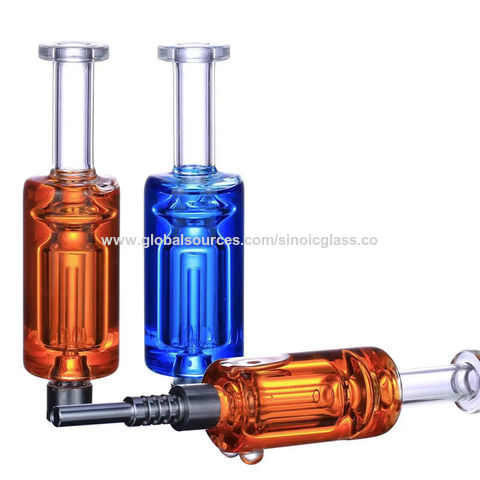 Glass Nectar Collector with 14mm 18mm Glass DAB Rig Wax Straw Tools - China  Glass Hand Pipe Bowl and Hookah Glass Water Pipe price