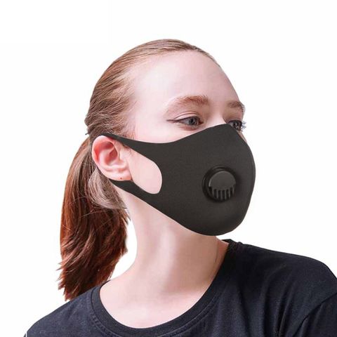 PM 2.5 Staubmaske mit Aktivkohlefilter, Anti-Beschlag, Grippeschutz Mundschutz für Outdoor-Aktivitäten
