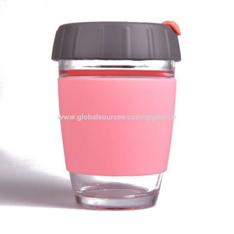 Buy Wholesale China 500ml Glass Tumbler With Printing, Pp Lid With Straw,  Big Capacity Water Cup For Cold & Glass Water Cup at USD 0.7