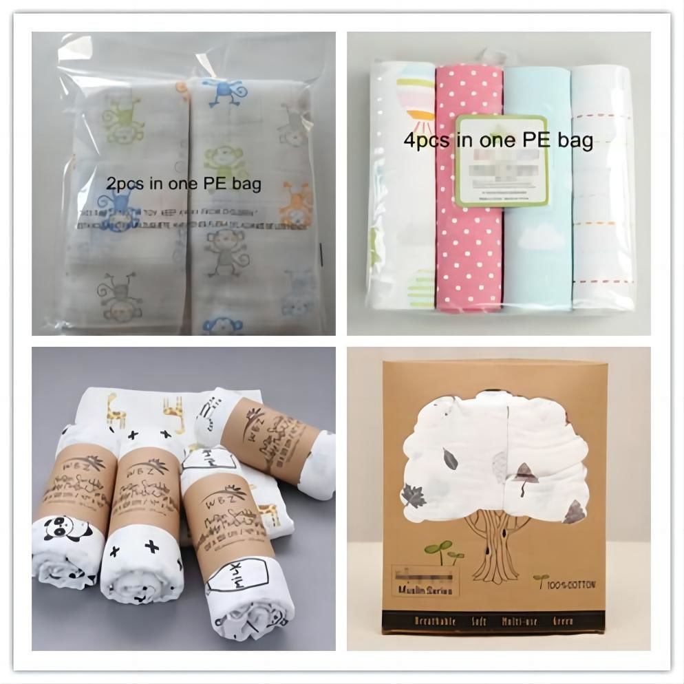 Buy Wholesale China Super Quality Moq50pcs Reactive Printed Bamboo Muslin Blanket & Muslin