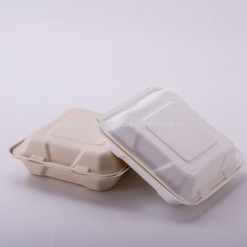 Disposable Plastic Container with lid 650ml (100pcs)