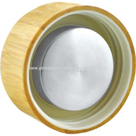 Buy Wholesale China 16 Oz Glass Leak Proof Bamboo Lid Stainless