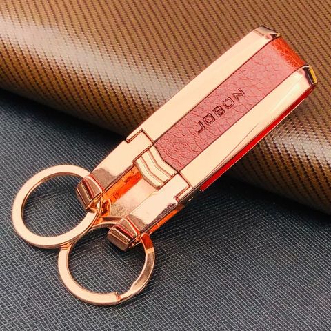Fashion Punk French Bulldog Car Keychain Crystal Dog Key Chain Key