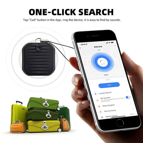 Buscador de llaves: rastreador inteligente de llaves Bluetooth y  localizador de artículos compatible con Find My APP, Tracker para llaves,  carteras