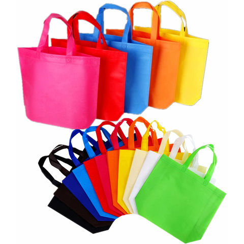 Buy Wholesale China 13 12 Colors Multi-color Reusable Tote Gift Bags One  Side Blank Non-woven Bags Colored Treat Bags, Fabric Tote Bags, Commodity &  Promotional Non-woven Tote Bags at USD 0.39