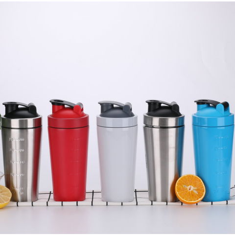 Stainless Steel Protein Shaker 600ml