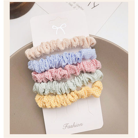 Buy Wholesale China Free Sample Velvet Scrunchie Women Girls