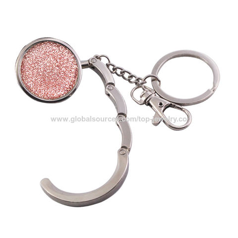 free shipping 50pcs/lot rhinestone pink elephant keychain purse hanger baby  girls showers birthday party bridal showers favors - AliExpress