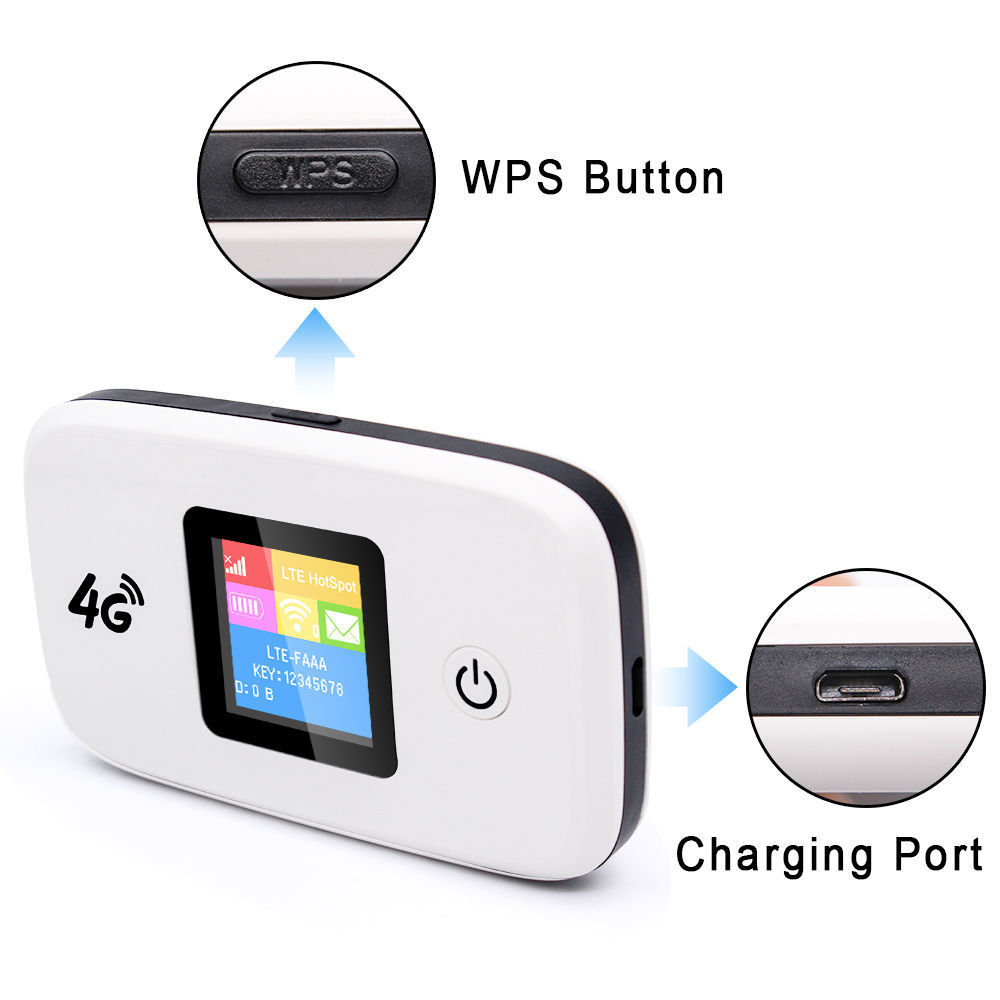 Buy Wholesale China Yeacomm L101 Portable 4g Lte Mifi Hotspot Router ...