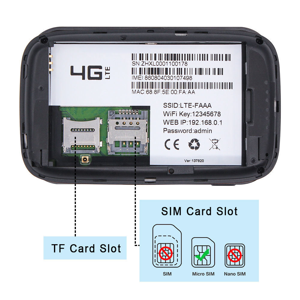 Buy Wholesale China Yeacomm L101 Portable 4g Lte Mifi Hotspot Router ...