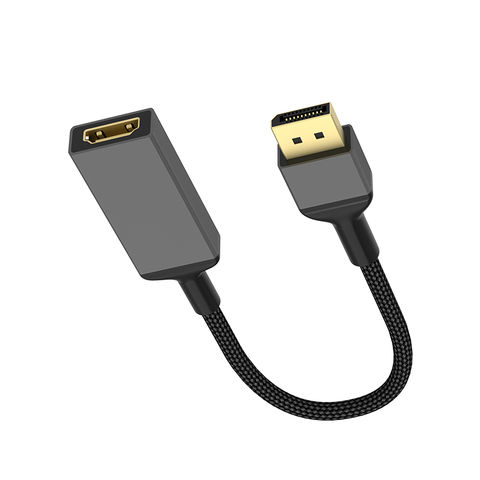 Achetez en gros Haute Vitesse Displayport 1.4 à Hdmi Adaptateur 8k Câble 8k  @ 60hz 4k @ 120hz 0,25 M Chine et Hdmi à 15.09 USD