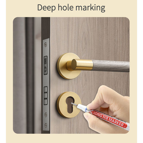 Buy Wholesale China Deep Hole Marker Pens Deep Drill Hole Long Nib