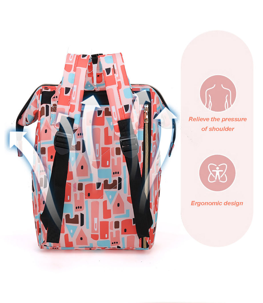 Fashion Waterproof Diaper Bag Baby High Quality Large Capacity Baby ...