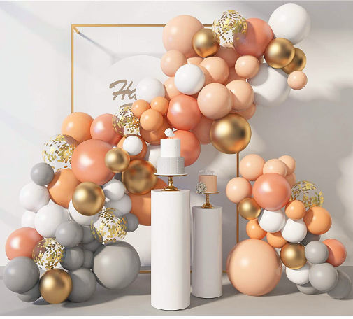 Acheter Ballons chromés à hélium en Latex métallique, 10 pièces, 10 pouces,  pour décorations de mariage, d'anniversaire, de fête à domicile