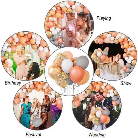 100 globos múltiples de 260 globos largos para animales de globo, globos de  alta calidad para decoración de cumpleaños, boda, festival, fiesta