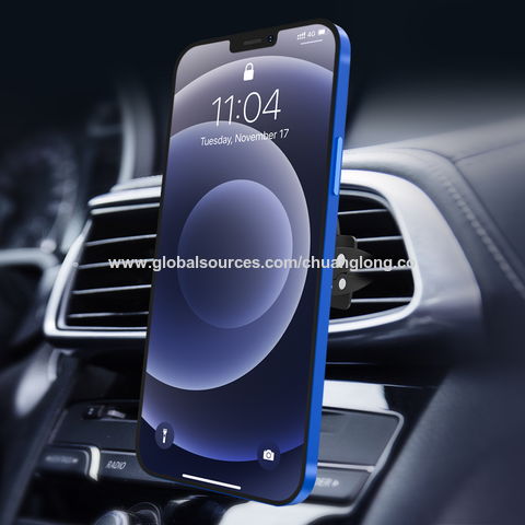 Compatible con MagSafe Car Mount para iPhone, [Nueva actualización 2022]  Ventilación de coche de rotación de 360°, soporte magnético para teléfono