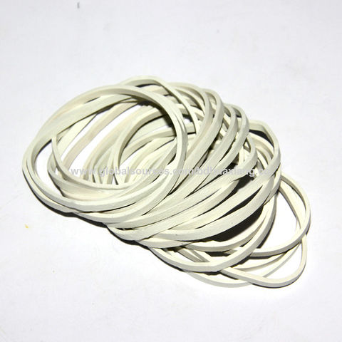 Buy Wholesale China White Rubber Bands, All Sizes Are Available