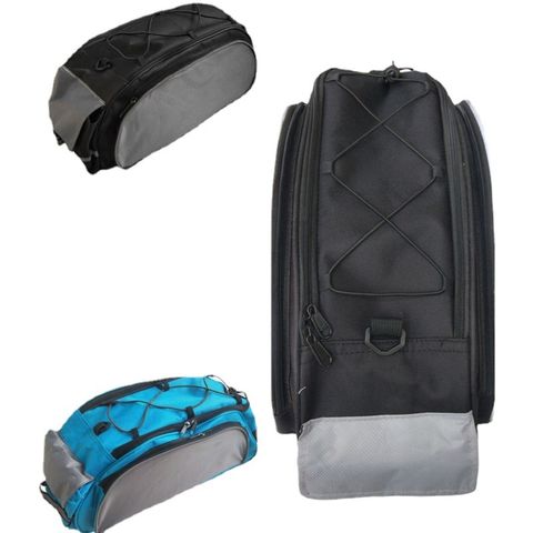 Venta al por mayor de fabricantes, portaequipajes trasero para bicicleta, accesorios para ciclismo al aire libre, bolsa para bicicleta para exteriores