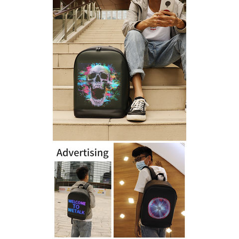 Waterproof Backpack Laptop | Mens Waterproof Backpack | Backpack Led Display  - Women Men - Aliexpress