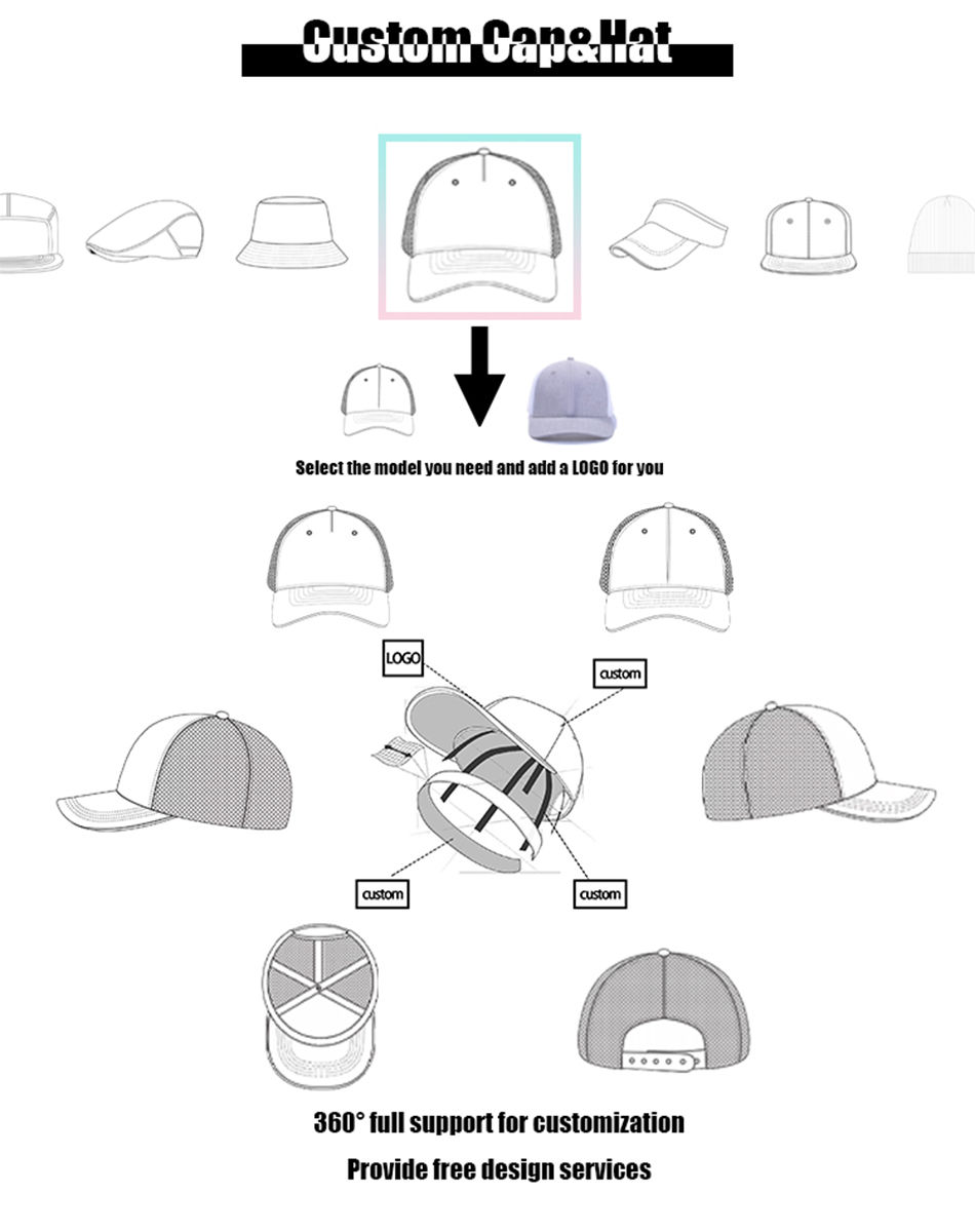 Buy Wholesale China High Quality Adjustable 6 Panel Blank Camouflage