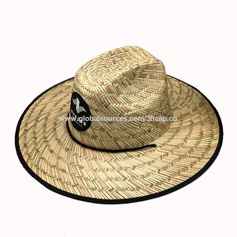 Compre Gorro De Playa De Papel Natural Personalizado De Alta Calidad, Sombreros  De Paja Para Hombres De Panamá y Sombrero De Playa Para Hombres Paja de  China por 1.9 USD