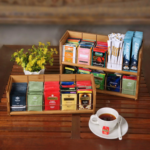 Custom, Eco-Friendly twinings tea wooden box 