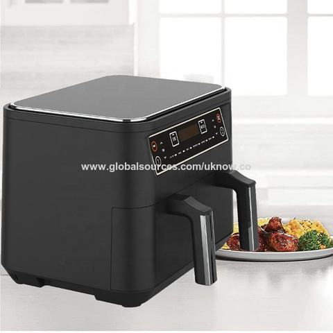 Buy Wholesale China Household 9l Touch Screen Double Air Fryer Electric  Deep Fryer Oven Smart Air Fryers With 2 Independent Baskets & Touch Screen Air  Fryer at USD 22.39
