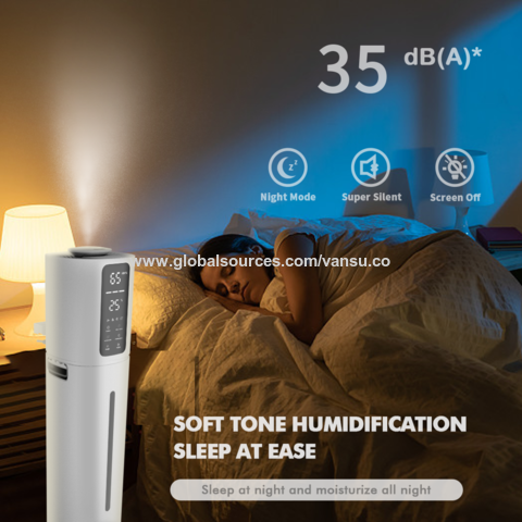 Humidificadores para dormitorios habitación grande 6L gran relleno superior  humidificador ultrasónico - China Humidificador y Acondicionador de aire  precio