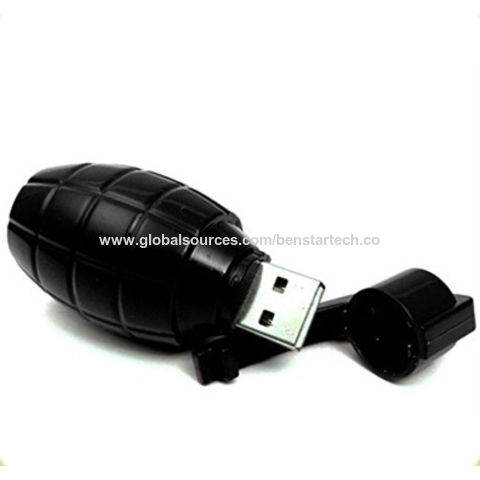 Clés USB en Forme de Grenades Jouets en Plastique, 512 Mo à 32 Go, Commandes OEM Bienvenues