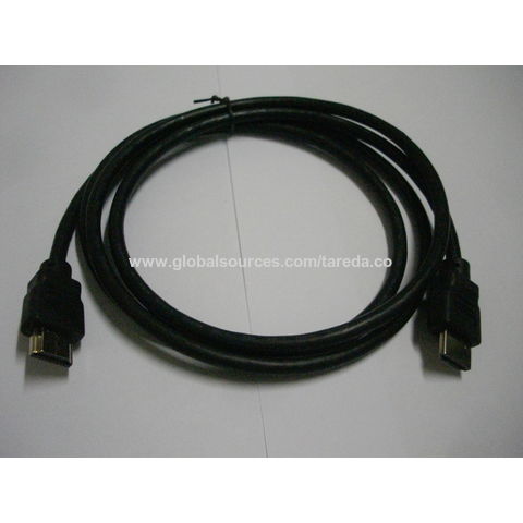 Cable HDMI v2.0 2160p 3M Macho a HDMI Macho Negro 4K 3D 19+1 28AWG OD