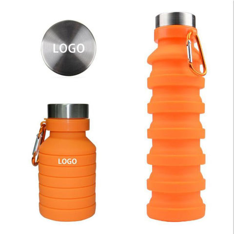 Creative Silicone Grenade Shape Outdoor Sports Silicone Water Bottle 550ml