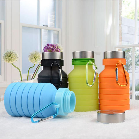 Buy Wholesale China Wholesale Gym Fitness Silicone Foldable Grenade Shaped  Sports Water Bottle & Sports Bottle at USD 2.8