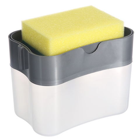 Soap Pump And Sponge Caddy