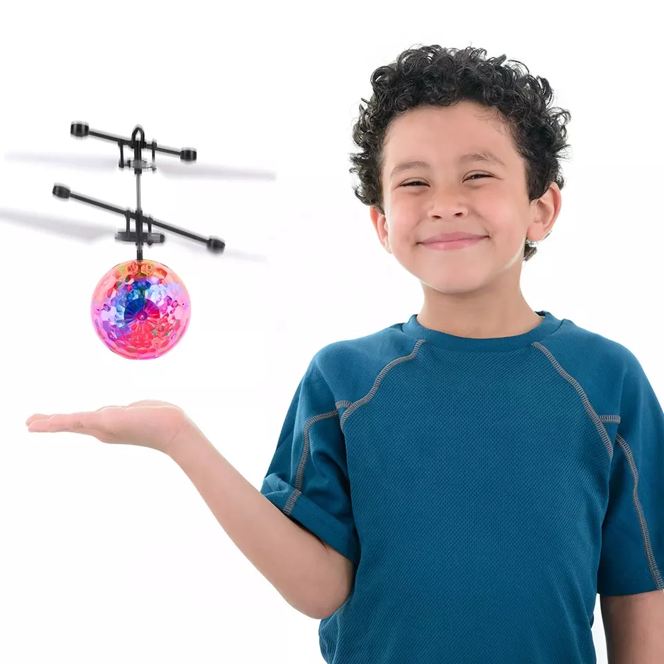 Hangwing Led Flying Crystal Ball Electronic Infrared Flying Ball Drone Sensing Helicopter Induction Flying Ball Instructions Expore China Wholesale Toy For Kid and Induction Plane Induction Toy Toys G...