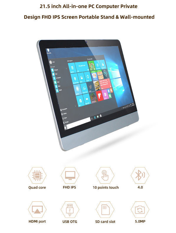 Buy Wholesale China Aio Pc Touch, All In One Computers Intel Amo Oem ...