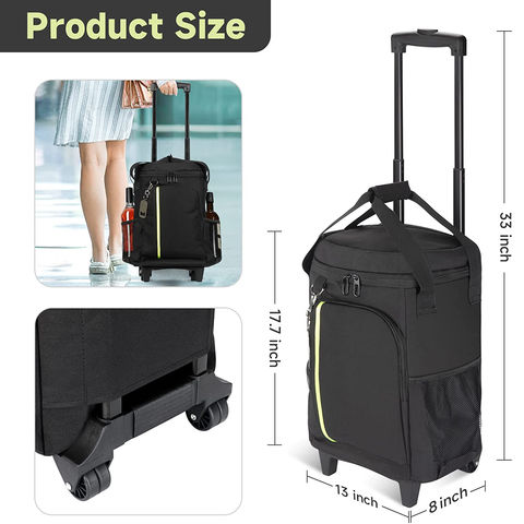 dbest products dbest Product Ultra Compact Cooler Smart Cart Lunch Bag  Moroccan Tile