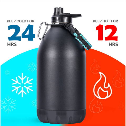 Water Bottle Stainless Steel 350ml Vacuum Insulated Water Bottle Bullet  Shape Travel Cup Keep Warm