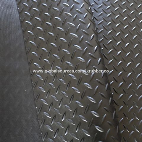 Anti-Slip  Rhombus Pattern Rubber Matting