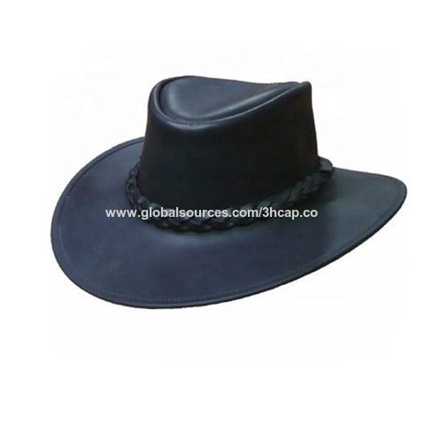 100% Leather Men Western Cowboy Hat For Gentleman Dad Cowgirl Sombrero  Hombre Caps - Expore China Wholesale Cowboy Hats and Hombre Caps, Sombrero, Cowgirl  Sombrero