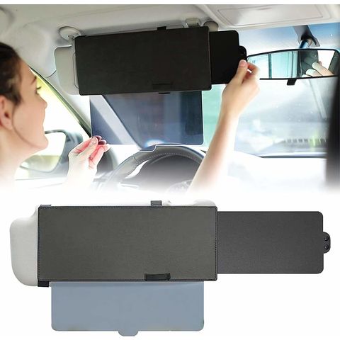Polarized Sunshade Extender for Car with Polycarbonate Lens