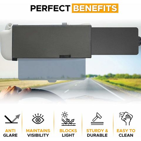 Buy Wholesale China Custom Anti-glare Sun Visor Extender For Car Visor  Extension Front & Side Sunshade Window Sun Blocker & Sun Visor For Car  Polarized at USD 4.89