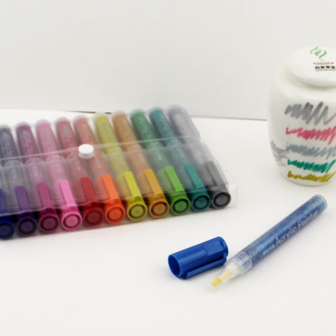 H & B 18 Acrylic Paint Markers Acrylic Markers – H&B