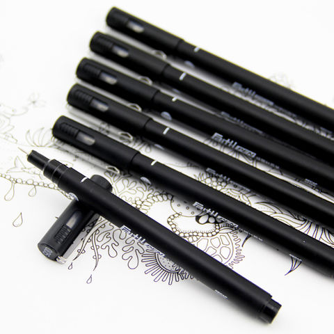 Buy Wholesale China Fine Line Marker,calligraphy Marker Pen,black