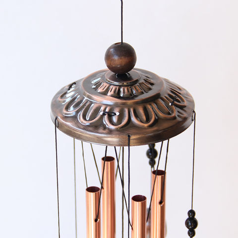 Carillon éolien Antique en cuivre, décoration de jardin en plein